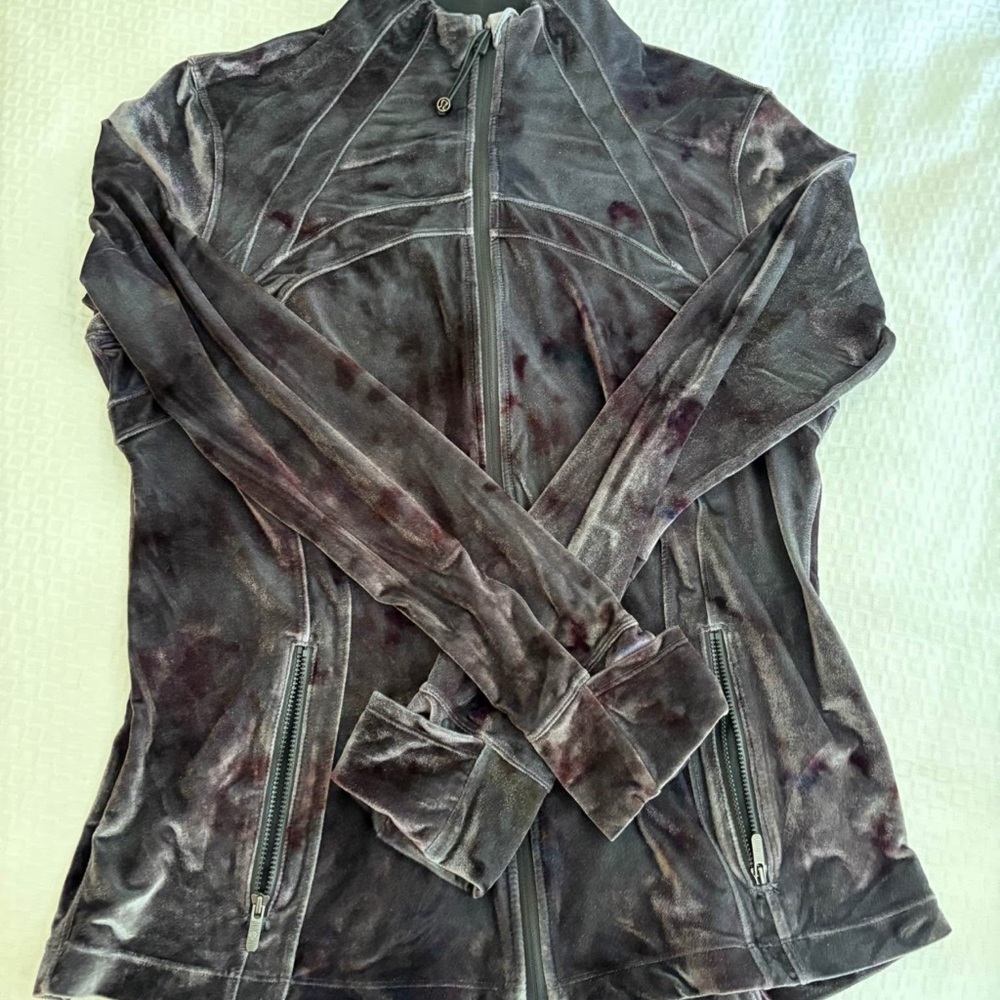 lululemon athletica Velvet Utility Jacket in Purple and Gray